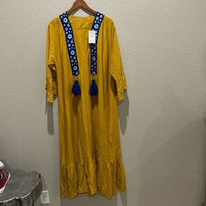 Ethnic kaftan / maxi dress